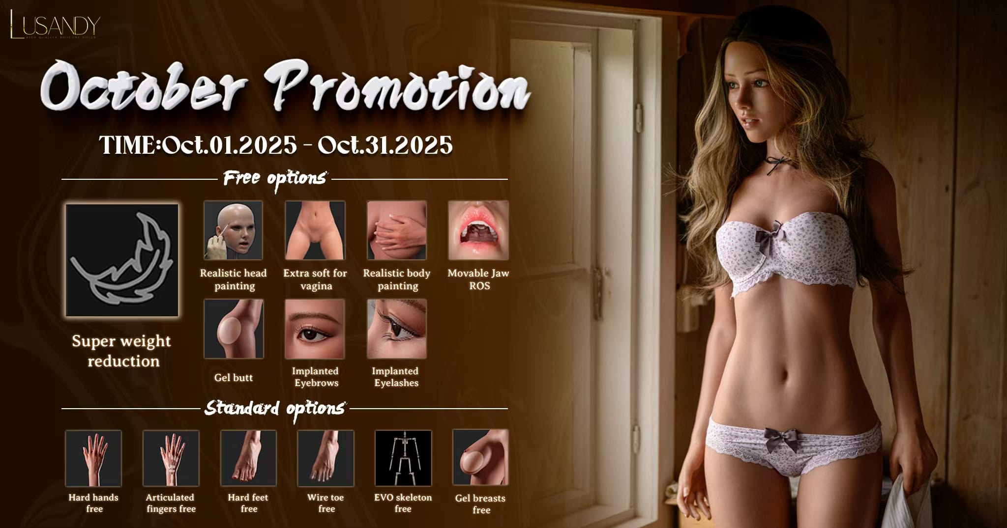 Lusandy Doll October 2025 Promotion